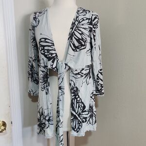 CAbi Style 402 Jersey Tie Front Cardigan